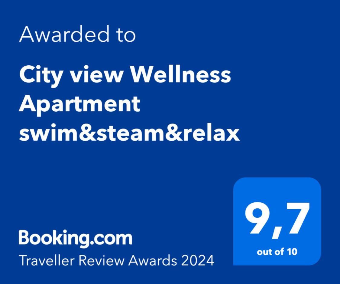City View Wellness Apartment Swim&Steam&Relax Cracóvia Exterior foto